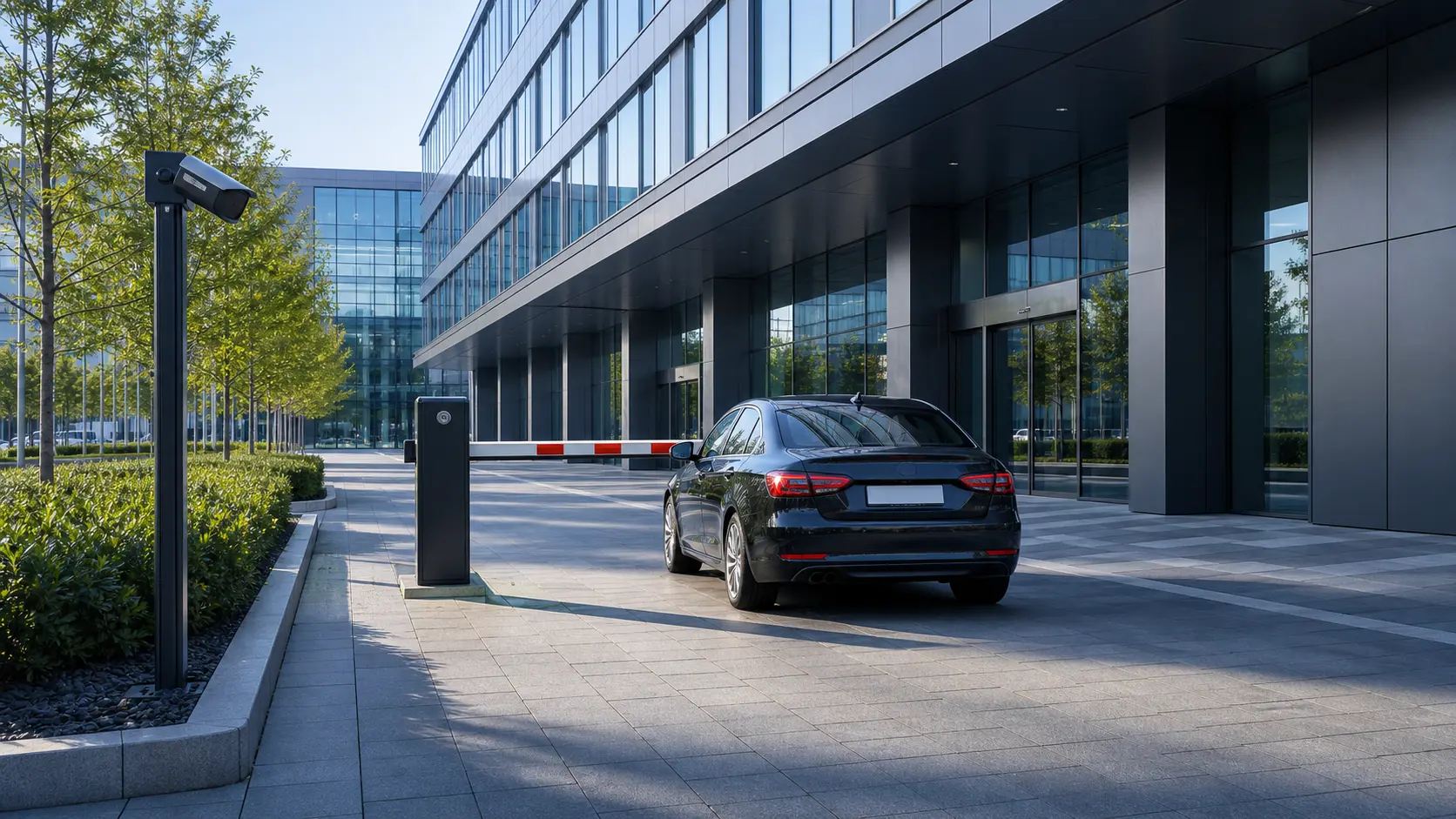 Automatic access at an office building
